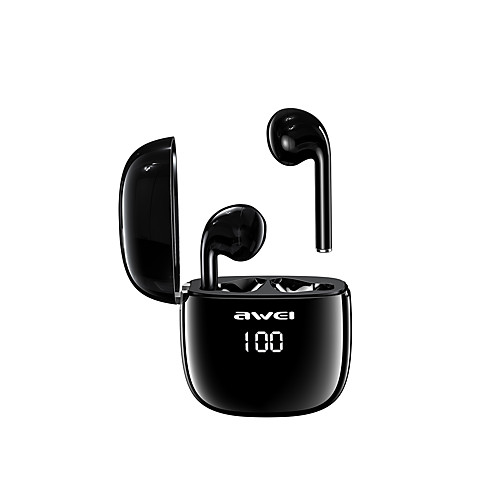 

AWEI T28P True Wireless Headphones TWS Earbuds Bluetooth5.0 with Microphone HIFI Waterproof IPX4 for Apple Samsung Huawei Xiaomi MI Mobile Phone