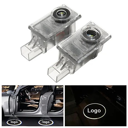 

OTOLAMPARA 2pcs 10W LED Car Welcome Light Door Lamp Ghost Shadow Projector for Volvo 2004-2016
