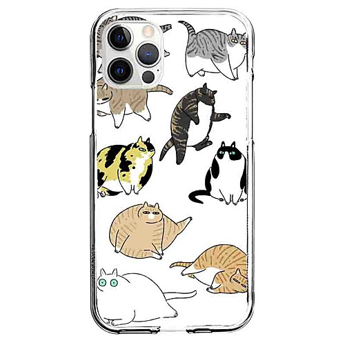

Animal Phone Case For Apple iPhone 12 iPhone 11 iPhone 12 Pro Max Unique Design Protective Case Pattern Back Cover TPU
