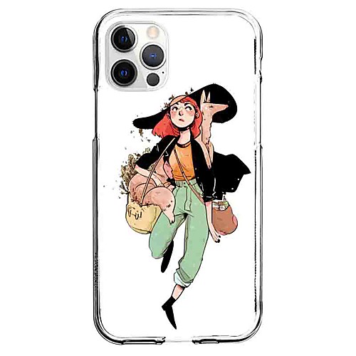 

Characters Phone Case For Apple iPhone 12 iPhone 11 iPhone 12 Pro Max Unique Design Protective Case Pattern Back Cover TPU