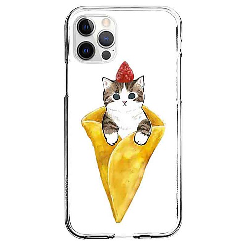

Animal Phone Case For Apple iPhone 12 iPhone 11 iPhone 12 Pro Max Unique Design Protective Case Pattern Back Cover TPU