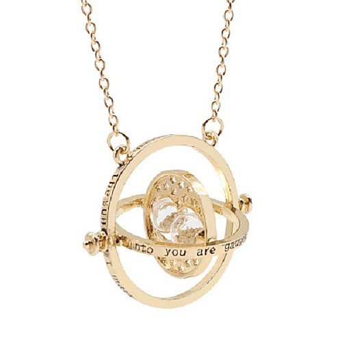 

hourglass pendant necklace hermione time turner wizardry falcon horcrux