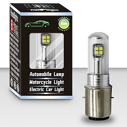 

OTOLAMPARA Original Bulb Size Plug and Play Installation Super Bright Lightness Motorcycle LED Headlight BulbH7 H1 H4 BA20D H8 for Harley/Honda/Suzuki/Kawasaki 1pcs