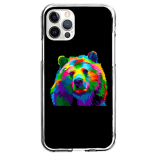 

Creative Animal Patterned Phone Case For Apple iPhone 12 iPhone 11 iPhone 12 Pro Max Unique Design Protective Case Pattern Back Cover TPU