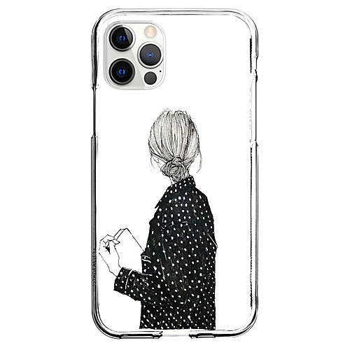 

Creative Characters Phone Case For Apple iPhone 12 iPhone 11 iPhone 12 Pro Max Unique Design Protective Case Pattern Back Cover TPU