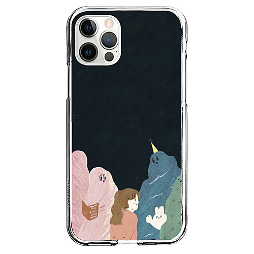 

Creative Characters Phone Case For Apple iPhone 12 iPhone 11 iPhone 12 Pro Max Unique Design Protective Case Pattern Back Cover TPU