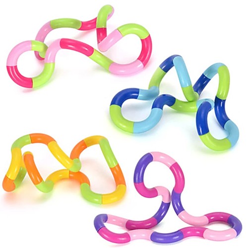 

10 pcs New Fidget Anti Stress Toy Twist Adult Decompression Toy Child Deformation Rope Perfect For Stress Kids To Play Toys Fidget Year