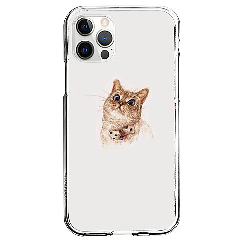 

Creative Cat Phone Case For Apple iPhone 12 iPhone 11 iPhone 12 Pro Max Unique Design Protective Case Pattern Back Cover TPU