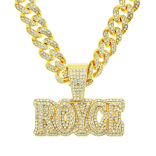 

Men's Necklace Cuban Link Alloy Gold 55 cm Necklace Jewelry For Street Festival