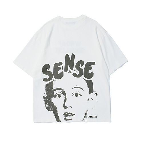 

Men's Unisex T shirt Hot Stamping Graphic Prints Letter Plus Size Print Short Sleeve Casual Tops 100% Cotton Basic Casual Fashion White Gray