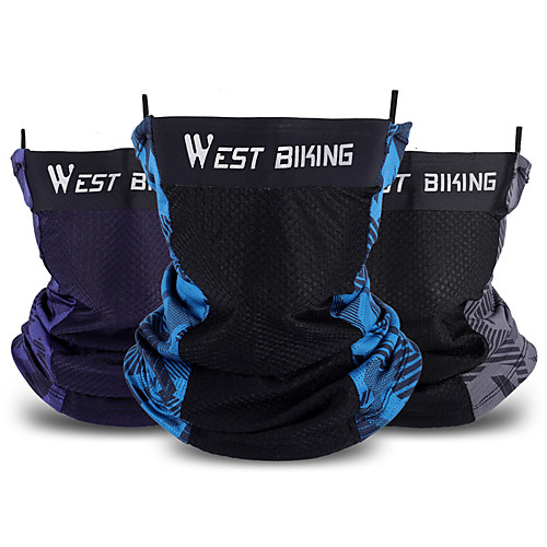 

Balaclava Patchwork Sunscreen Quick Dry Dust Proof Breathable High Elasticity Bike / Cycling Blue Dark Navy Black Summer for Women's Men's Adults' Outdoor Exercise Cycling / Bike Patchwork 1 PC