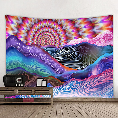 

Wall Tapestry Art Decor Blanket Curtain Hanging Home Bedroom Living Room Decoration and Modern and Landscape and Mountain