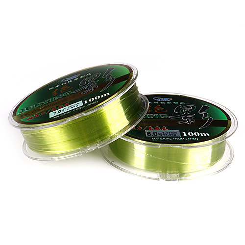 

Monofilament Abrasion Resistant Fishing Line 100M / 110 Yards Green