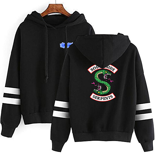 

Inspired by Riverdale Cosplay Cosplay Costume Hoodie Polyester / Cotton Blend Graphic Printing Harajuku Graphic Hoodie For Women's / Men's