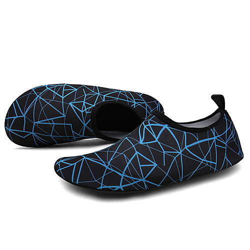 

Unisex Water Shoes / Water Booties & Socks Sporty Casual Beach Athletic Outdoor Water Shoes Upstream Shoes Elastic Fabric Breathable Booties / Ankle Boots Blue Striped Summer