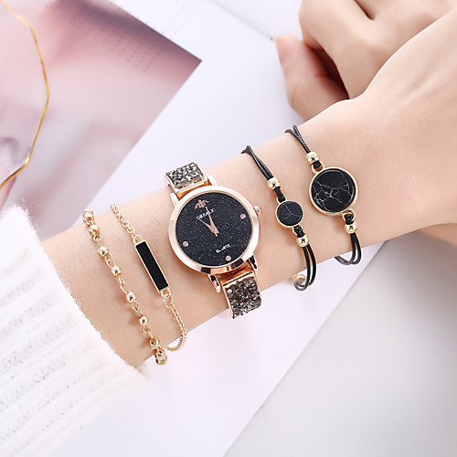

Women's Quartz Watches Analog Quartz Stylish Minimalist Creative / PU Leather