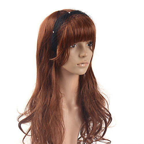 

Elegant Retro Tulle Headpiece with Hollow-out / Trim 1 Piece Special Occasion / Party / Evening Headpiece