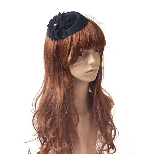 

1920s Retro Net Fascinators with Floral / Pearls 1 PC Special Occasion / Party / Evening Headpiece