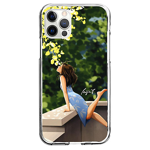 

Creative Characters Phone Case For Apple iPhone 12 iPhone 11 iPhone 12 Pro Max Unique Design Protective Case Pattern Back Cover TPU