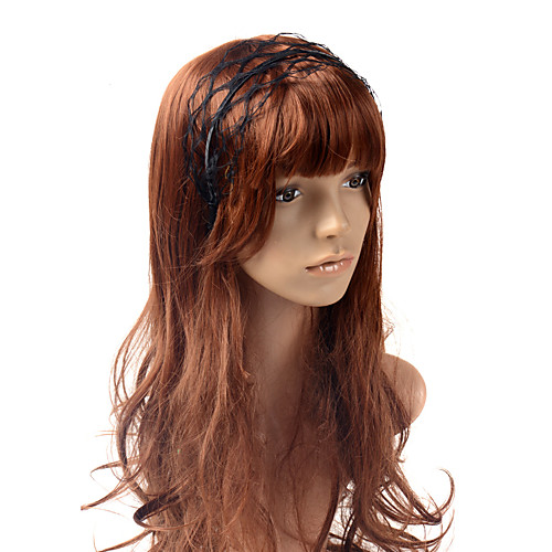 

Simple Solid Color Net Headpiece with Hollow-out 1 Piece Special Occasion / Party / Evening Headpiece