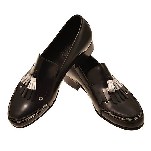 

Men's Loafers & Slip-Ons Penny Loafers Daily PU Synthetics Black Fall Spring