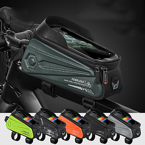 

1.7 L Bike Frame Bag Top Tube Waterproof Portable Quick Dry Bike Bag EVA Bicycle Bag Cycle Bag Cycling Outdoor Exercise