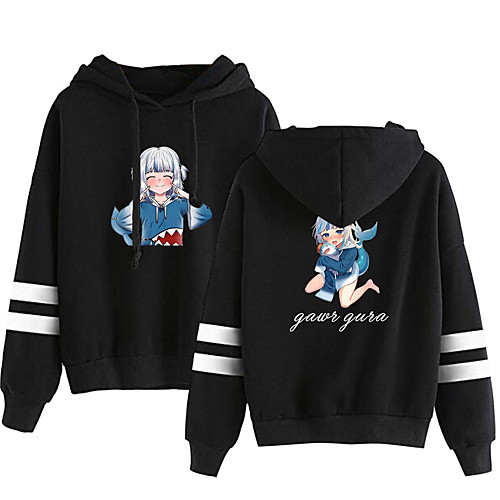 

Inspired by Gawr gura Natsu Dragneel Cosplay Costume Hoodie Polyester / Cotton Blend Graphic Printing Hoodie For Women's / Men's