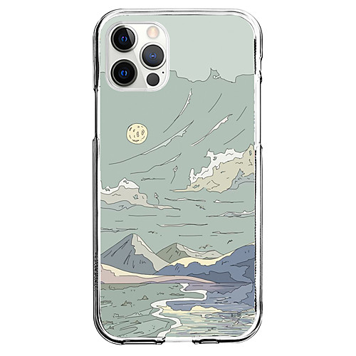 

Creative Scenery Phone Case For Apple iPhone 12 iPhone 11 iPhone 12 Pro Max Unique Design Protective Case Pattern Back Cover TPU