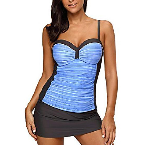 

Women's Bikini Swimsuit Solid Color Blue Purple Green Red Swimwear Bathing Suits