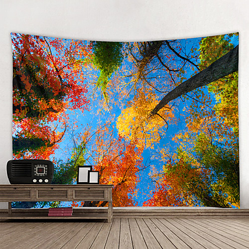 

Wall Tapestry Art Decor Blanket Curtain Hanging Home Bedroom Living Room Decoration and Modern and Landscape Forest