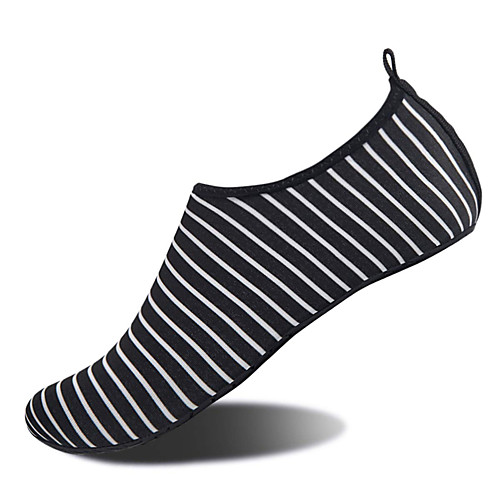 

Men's Unisex Water Shoes / Water Booties & Socks Sporty Casual Beach Athletic Outdoor Water Shoes Upstream Shoes Elastic Fabric Breathable Booties / Ankle Boots Black and White 3D Summer