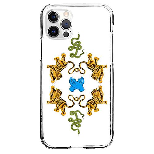 

Graphic Prints Animal Phone Case For Apple iPhone 12 iPhone 11 iPhone 12 Pro Max Unique Design Protective Case Pattern Back Cover TPU