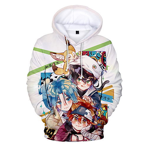 

Inspired by SK8 The Infinity Cosplay Cosplay Costume Hoodie 100% Polyester Graphic Printing Harajuku Graphic Hoodie For Women's / Men's