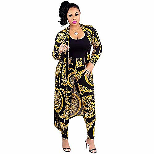 

Women's Casual 2021 Golden Screen Color Yellow stripes Pattern