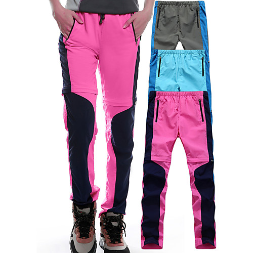 

Women's Hiking Pants Convertible Pants / Zip Off Pants Outdoor Lightweight UV Resistant Breathable Quick Dry Autumn / Fall Spring Summer Elastane Pants / Trousers Hiking Climbing Outdoor Exercise