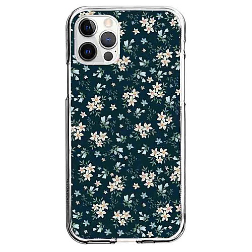 

Floral Floral Print Phone Case For Apple iPhone 12 iPhone 11 iPhone 12 Pro Max Unique Design Protective Case Shockproof Pattern Back Cover TPU