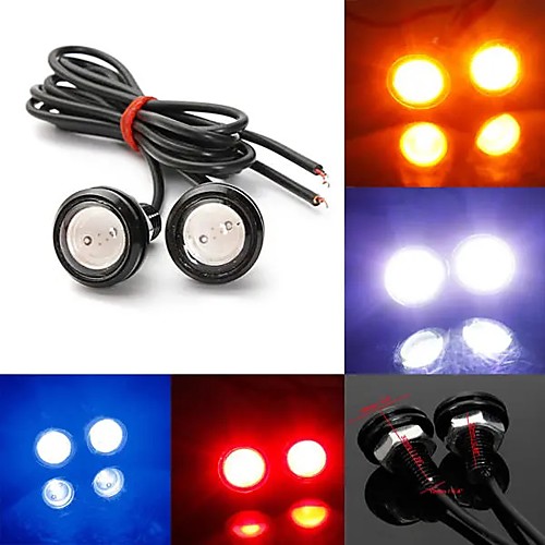 

OTOLAMPARA Motorcycle LED Daytime Running Lights Light Bulbs 220 lm COB 6 W 1 For universal All Models All years 2pcs