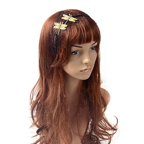 

Retro Cute Net Headpiece with Animal Print / Hollow-out 1 Piece Party / Evening / Casual Headpiece