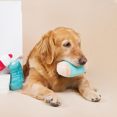 

Chew Toy Interactive Toy Stuffed Animal Toy Sqeauking Toy Dog Cat Pet Exercise Releasing Pressure Chewing Teething Plush Gift Pet Toy Pet Play