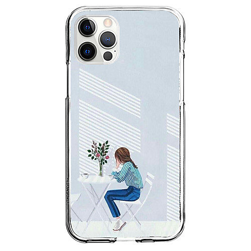 

Creative Characters Phone Case For Apple iPhone 12 iPhone 11 iPhone 12 Pro Max Unique Design Protective Case Pattern Back Cover TPU