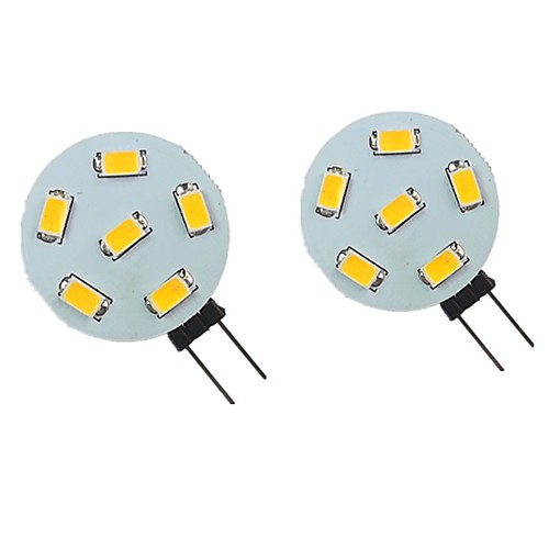

2pcs 2 W LED Bi-pin Lights 200 lm G4 6 LED Beads SMD 5730 Warm White Natural White White 9-30 V