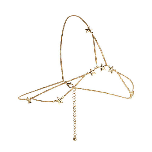 

new product european and american foreign trade jewelry fashion big brand same style exquisite star simple hair band hair accessory cf124