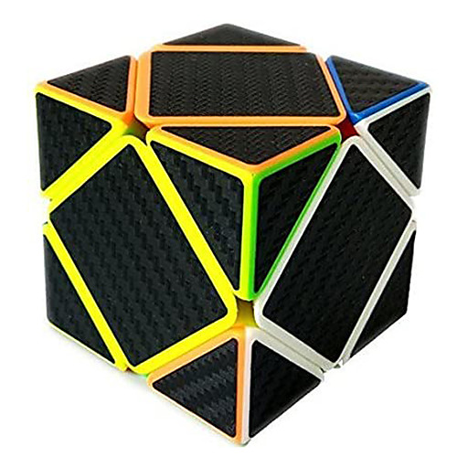 

ZCUBE Skewb Speed Cube Puzzle Carbon Fiber Sticker for Kids' Intelligence Development, Speed Cubing Beginners or Puzzle Enthusiasts