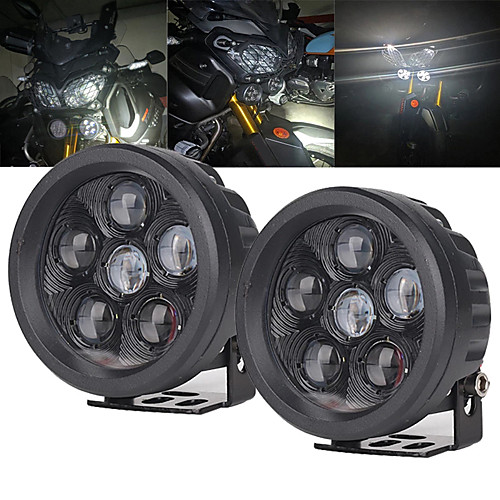 

OTOLAMPARA 3.5 Inches 60W Motorcycle Round LED Projector Work Lights Off-road Driving Pod Spotlight for Honda/ Harley/ Kawasaki/ Suzuki etc