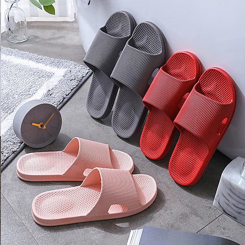 

Slippers Women 2021 New Slippers Wholesale Summer Non-Slip Home Indoor Plastic Stall Pvc Bathroom Sandals And Slippers