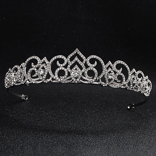 

Elegant Wedding Rhinestone / Thickiy Ronior / Alloy Headpiece with Sparkling Glitter / Trim 1 Piece Wedding / Special Occasion Headpiece