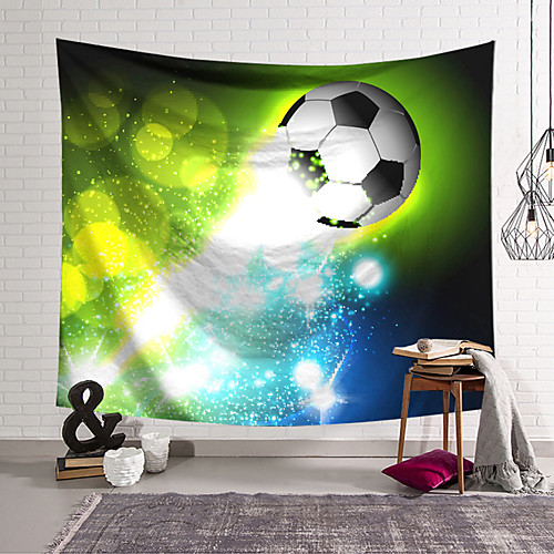 

Wall Tapestry Art Decor Blanket Curtain Hanging Home Bedroom Living Room Decoration Polyester Football