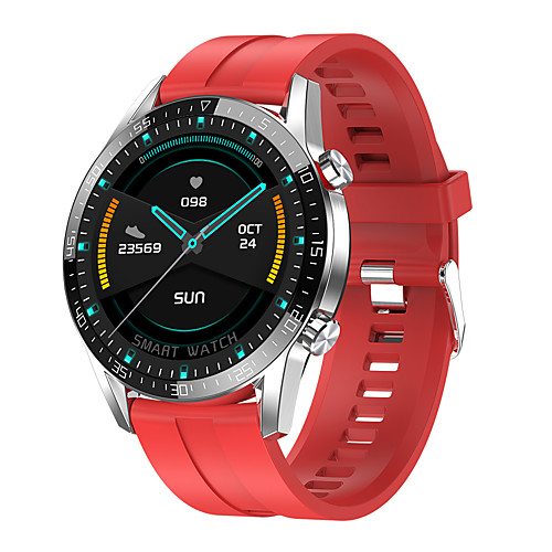 

Factory Outlet G5 Smartwatch Fitness Running Watch Bluetooth Pedometer Call Reminder Activity Tracker Touch Screen Heart Rate Monitor Blood Pressure Measurement IP68 38mm Watch Case for Android iOS