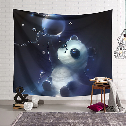 

Wall Tapestry Art Decor Blanket Curtain Hanging Home Bedroom Living Room Decoration and Modern and Painting Style and Animal