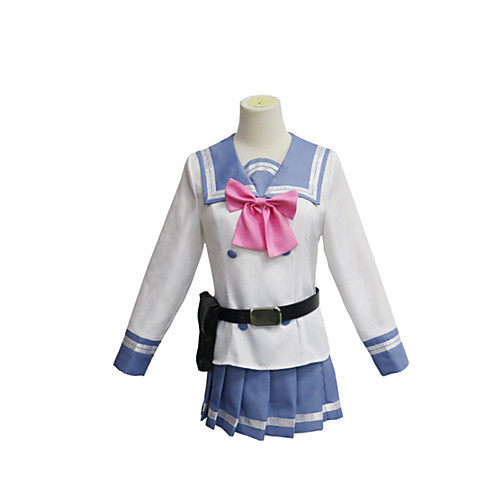 

Inspired by Cosplay Cosplay Anime Cosplay Costumes Japanese Cosplay Suits Top Skirt Socks For Women's / Waist Belt